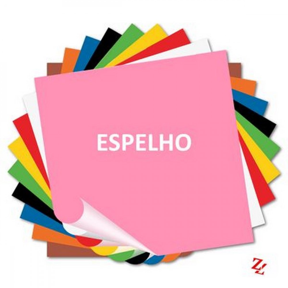 PAPEL DOBRADURA ESPELHO 50X60 CORES DIVERSAS