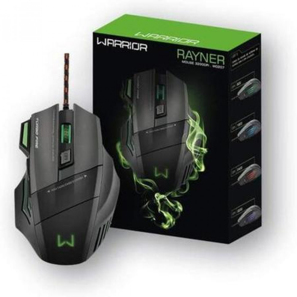 MOUSE GAMER 3200DPI 7 BOTOES - MO207                        
