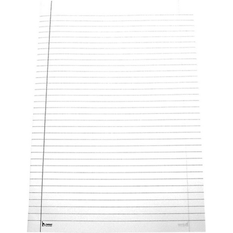 PAPEL ALMACO C/PAUTA E MARGEM 1713 (PT C/10 FL)