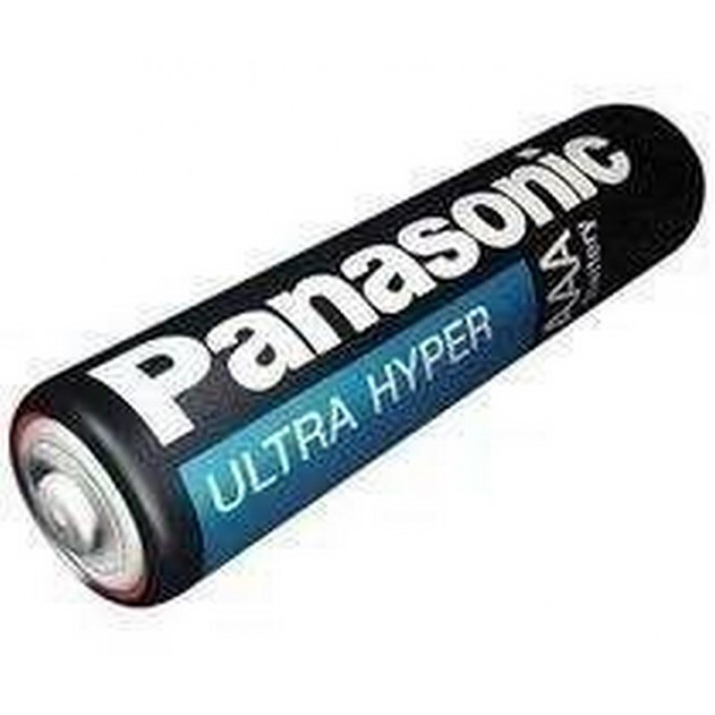 4x Pilha Panasonic AAA Palito - Super Hyper 1,5v