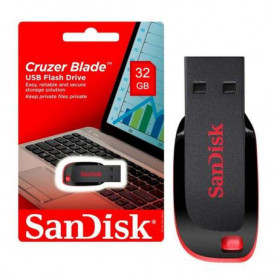 PEN DRIVE SANDISK USB 2.0 32GB Z50 CRUZER BLADE